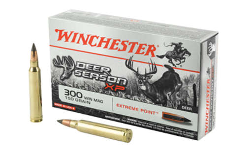 Ammunition Winchester Ammunition Deer Season XP 300WinMag WIN DEER SEASON 300WIN 150 GR 20/200